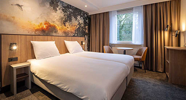 Hotelkamer van Fletcher Hotel-Restaurant Rooland